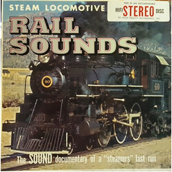 No Artist Steam Locomotive Rail Sounds Vinyl LP USED