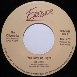 The Chipmunks You May Be Right USED VINYL 7INCH 45 RPM SINGLE