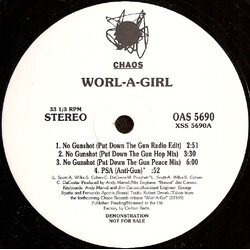 Worl-A-Girl No Gunshot / X-Amount VINYL 12" USED