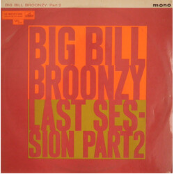 Big Bill Broonzy Last Session Part 2 Vinyl LP USED