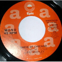 Joe Stampley Sheik Of Chicago USED VINYL 7INCH 45 RPM SINGLE PROMO STEREO MONO