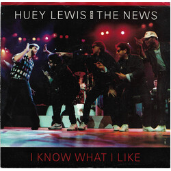Huey Lewis & The News I Know What I Like USED VINYL 7INCH 45 RPM STYRENE STEREO