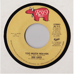 Bee Gees Too Much Heaven USED VINYL 7INCH 45 RPM SINGLE STEREO