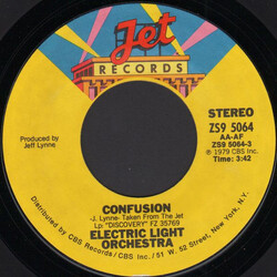 Electric Light Orchestra Confusion USED VINYL 7INCH 45 RPM SINGLE STYRENE STEREO