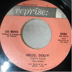 Lou Monte Hello, Dolly! (Italian Style) USED VINYL 7INCH 45 RPM