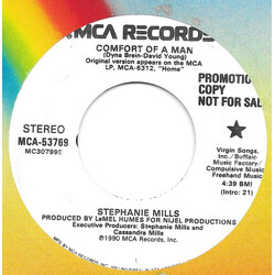 Stephanie Mills Comfort Of A Man USED VINYL 7INCH 45 RPM SINGLE PROMO