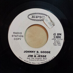 Jim & Jesse And The Virginia Boys Johnny B. Goode USED VINYL 7INCH 45 RPM PROMO