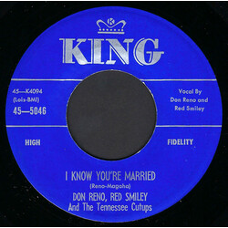 Reno And Smiley / The Tennessee Cut-Ups I Know You're Married / Beer Barrel Polka USED VINYL 7INCH 45 RPM SINGLE
