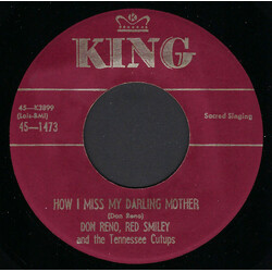 Reno And Smiley / The Tennessee Cut-Ups How I Miss My Darling Mother / Jesus Is Waiting USED VINYL 7INCH 45 RPM SINGLE