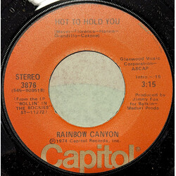 Rainbow Canyon Hot To Hold You / Mister Dream USED VINYL 7INCH 45 RPM SINGLE STEREO