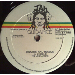 The Meditations / Lee Van Cleef (2) Sitdown And Reason / Jam It Tonight USED VINYL 12INCH