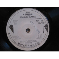 Stanley Clarke Just A Feeling Vinyl 7" USED