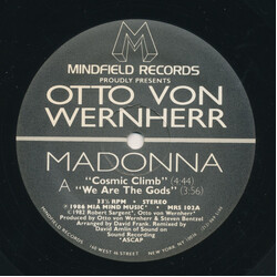 Madonna / Otto Von Wernherr Cosmic Climb VINYL 12" USED