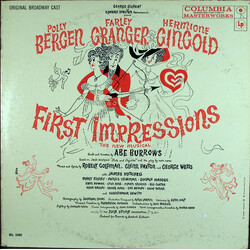 Polly Bergen / Farley Granger / Hermione Gingold First Impressions (Original Broadway Cast) Vinyl LP USED