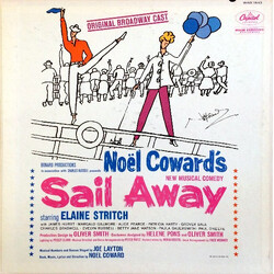 Noël Coward / Elaine Stritch Sail Away  (Original Broadway Cast) Vinyl LP USED