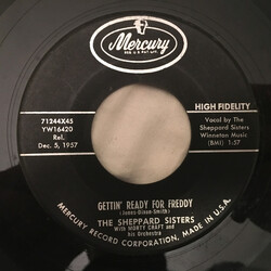 The Shepherd Sisters / Morty Craft Orchestra Gettin' Ready For Freddy / The Best Thing There Is (Is Love) USED VINYL 7INCH 45 RPM