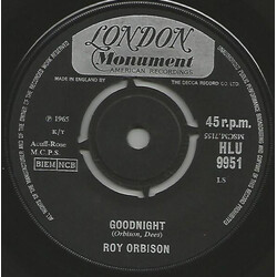 Roy Orbison Goodnight USED VINYL 7INCH 45 RPM SINGLE
