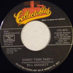 Bill Doggett Honky Tonk USED VINYL 7INCH 45 RPM SINGLE REISSUE