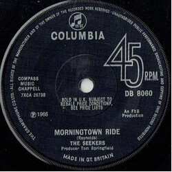 The Seekers Morningtown Ride USED VINYL 7INCH 45 RPM SINGLE