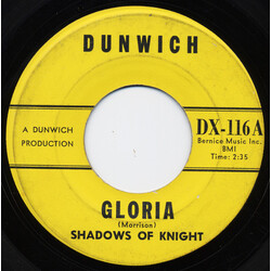 The Shadows Of Knight Gloria USED VINYL 7INCH 45 RPM SINGLE