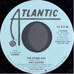 Amy Kanter The Other Girl USED VINYL 7INCH 45 RPM PROMO STEREO