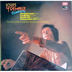 Louis Frémaux / City Of Birmingham Symphony Orchestra Divertissement / Les Biches / Pacific 231 / Gymnopédies 1 & 3 Vinyl LP USED