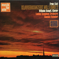 Franz Liszt / Wilhelm Kempff / The London Symphony Orchestra / Anatole Fistoulari Klavierkonzert Nr. 1 Und 2 Vinyl LP USED
