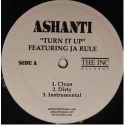Ashanti Turn It Up USED VINYL 12INCH