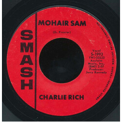 Charlie Rich Mohair Sam USED VINYL 7INCH 45 RPM SINGLE STYRENE