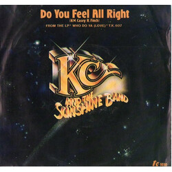 KC & The Sunshine Band Do You Feel All Right VINYL 7" USED