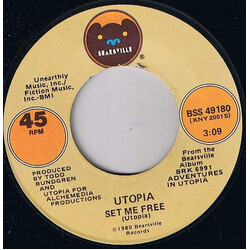 Utopia (5) Set Me Free / Umbrella Man VINYL 7" USED