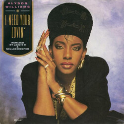 Alyson Williams I Need Your Lovin'  VINYL 7" USED
