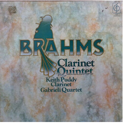 Johannes Brahms / The Gabrieli String Quartet / Keith Puddy Brahms Clarinet Quintet Vinyl LP USED