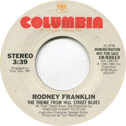Rodney Franklin The Theme From Hill Street Blues VINYL 7" USED