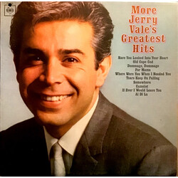 Jerry Vale More Jerry Vale's Greatest Hits Vinyl LP USED