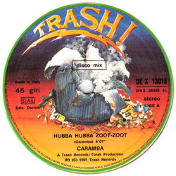 Caramba Hubba Hubba Zoot-Zoot USED VINYL 12INCH 45 RPM