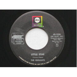 The Elegants / Poni-Tails Little Star / Born Too Late USED VINYL 7INCH 45 RPM REISSUE
