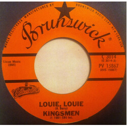 The Kingsmen / Scott English Louie, Louie / High On The Hill USED VINYL 7INCH 45 RPM