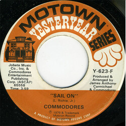 Commodores Sail On / Flying High VINYL 7" USED