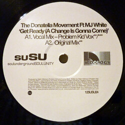 Donatella Movement / MJ White Get Ready (A Change Is Gonna Come) USED VINYL 12INCH