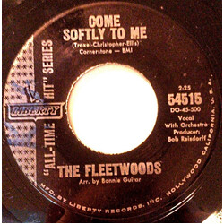 The Fleetwoods Mr. Blue / Come Softly To Me VINYL 7" USED