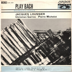 Jacques Loussier / Christian Garros / Pierre Michelot Play Bach - No. 2 Vinyl LP USED