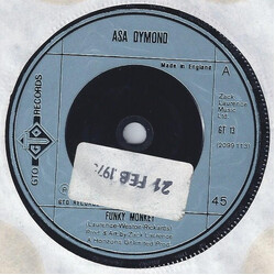 Asa Dymond Funky Monkey USED VINYL 7INCH 45 RPM SINGLE