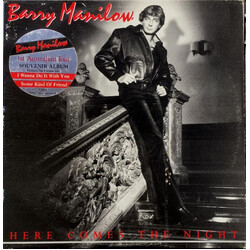 Barry Manilow Here Comes The Night Vinyl LP USED