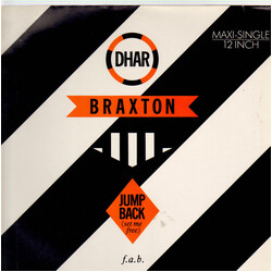Dhar Braxton Jump Back (Set Me Free) VINYL 12" USED