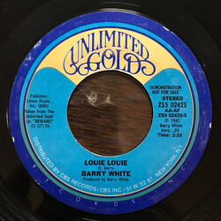 Barry White Louie Louie USED VINYL 7INCH 45 RPM PROMO STEREO