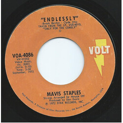 Mavis Staples Endlessly / Don't Change Me Now USED VINYL 7INCH