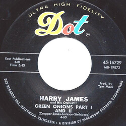 Harry James And His Orchestra Green Onions Part I And II / Love Theme From "In Harm's Way" USED VINYL 7INCH 45 RPM SINGLE