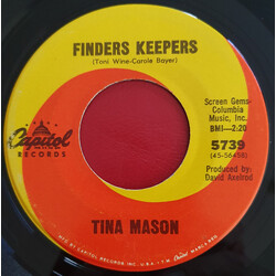 Tina Mason Finders Keepers USED VINYL 7INCH 45 RPM SINGLE