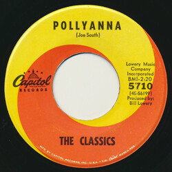 The Classics IV Pollyanna / Cry Baby Vinyl 7" USED
